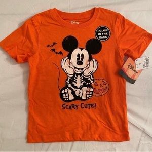 Mickey Mouse Halloween T-Shirt, 4T- NWT